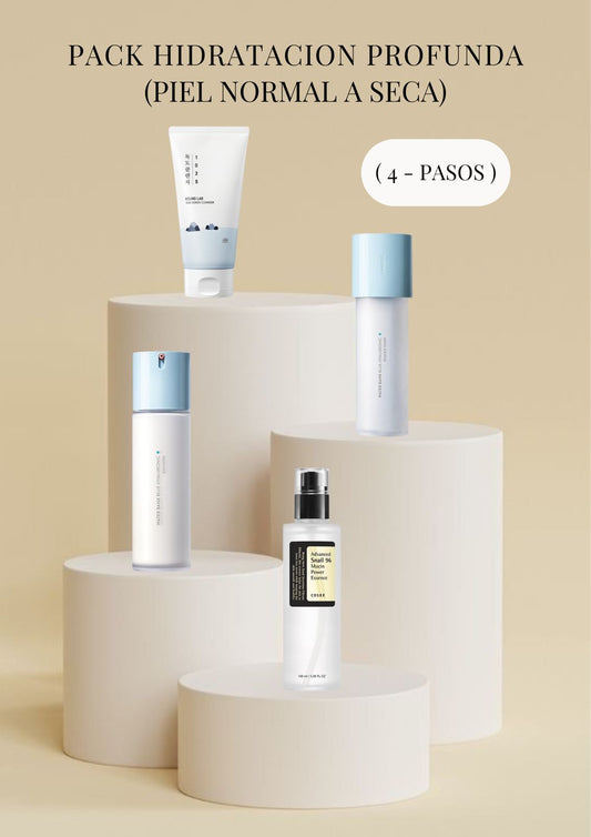 Pack Hidratacion Profunda - 4  pasos (Piel Normal a Seca)